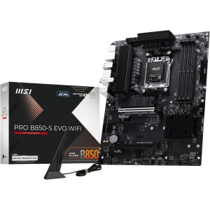 Placa de baza MSI PRO B850-S EVO WiFi, ATX, suport AMD Ryzen 900080007000, DDR5, PCIe 5.0 - Img 1
