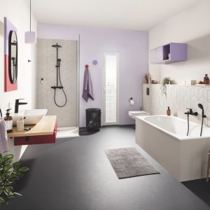 Placa de comanda WC GROHE Even, mattschwarz, 2-Mengen Spulung, Anti-Fingerprint - Img 5