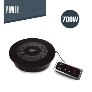 Placa de inductie Lacor 69139 pentru Chafing Dish, 700W, 18 cm, Negru - Img 3