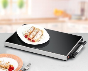 Placa de mentinere caldura Rommelsbacher WPR 307E, inox, 40-105 C, 53 x 32,5 cm - Img 6