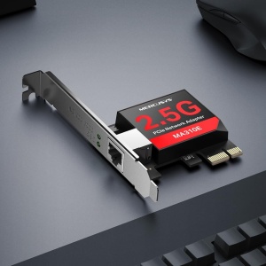 Placa de retea Mercusys MA310E 2,5 Gbps PCIe, Wake-on-LAN, Energy-Efficient Ethernet - Img 2