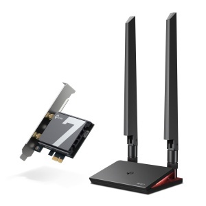 Placa de retea TP-Link Archer TBE550E, Tri-Band Wi-Fi 7, Bluetooth 5.4, PCIe