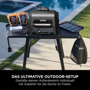 Placa Grill Ninja Woodfire XL 2-in-1 Antiaderenta Compatibila cu Modelele OG850OG901 Negru - Img 5