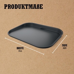 Placa Grill Ninja Woodfire XSKGRIDPLTEUK, Neagra, 37.2 x 28 cm, Antiaderenta - Img 2