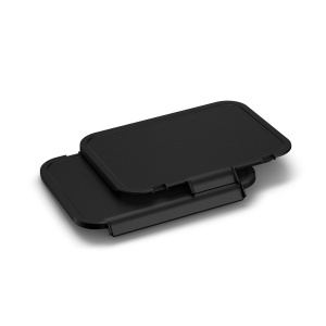 Placa Plancha Tefal OptiGrill XA733810, antiaderenta, pentru gratar 2in1 si 4in1, neagra