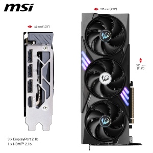 Placa video MSI GeForce RTX 5060 Ti 8G Gaming Trio OC - 8GB GDDR7, PCIe 5, Boost 2647 MHz - Img 6