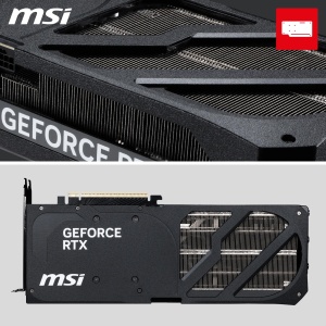 Placa video MSI GeForce RTX 5070 Ti 16G Shadow 3X OC, 16GB GDDR7, 2482 MHz - Img 5
