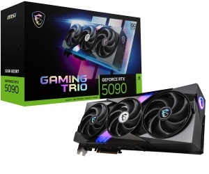 Placa video MSI GeForce RTX 5090 32G Gaming Trio OC - 32GB GDDR7, PCIe 5