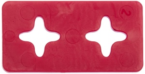 Placi de cauciuc Westmark 30 pentru dezgropat cirese, 3.8 x 2 x 0.2 cm, Negru - Img 3