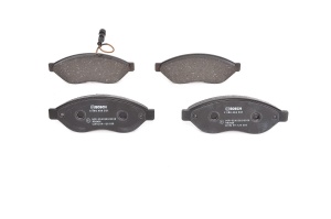 Placute de frana Bosch BP1021 - ECE-R90, cu senzor de uzura, set 4 bucati - Img 7