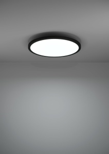 Plafoniera LED inteligenta EGLO Sarsina-Z, 45 cm, negru, lumina reglabila - Img 3