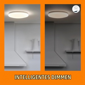 Plafoniera LED WiZ Tunable White Superslim, 1300 lm, 14 W, alba - Img 8