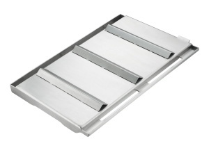 Plancha BBQ ROSLE din inox, 64,5 x 36,5 cm, rezistenta si usor de curatat - Img 3
