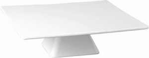 Platou Servire APS 83892, 31 x 31 cm, 8 cm inaltime, Melamin, Alb