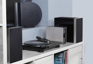 Plattenspieler Denon DP-400, Riemenantrieb, Negru, Integrierat Phono-Preamp - Img 5