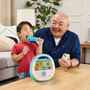 Player muzical portabil VTech Baby cu microfon, 40 melodii, 5 moduri de joc - Img 3