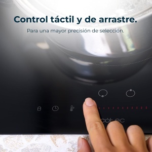Plita cu inductie Cecotec Bolero Squad I, 2 zone, 3500W, timer, control tactil - Img 5