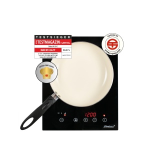 Plita cu inductie Steba IK 60 E, 28 x 28 cm, 2000 W, control tactil