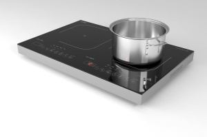Plita Inductie Dubla CASO Pro Gourmet 3500, 3500W, 60-240C, Design Modern - Img 5