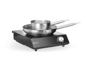 Plita Inductie HENDI cu Bratfana si Oala, 3500W, 31 Trepte Putere - Img 4
