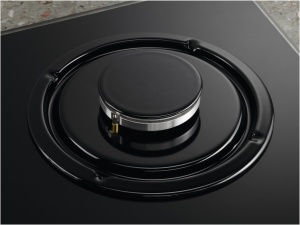 Plita pe gaz 4 arzatoare, 60 cm, sticla neagra, model EGG64272K - Img 4