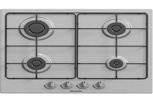 Plita pe gaz Hisense GM642XF 4 zone de gatit finisaj inox anti-amprenta