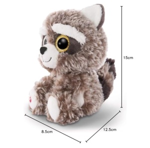 Plus Glubschis NICI 46621 Raton Clooney 15cm Material Moale Ochii Stralucitori - Img 2