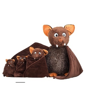 Plus Soarece Dragomir Schaffer 05301-3, 14 cm, Moale, Culoare MaroGri - Img 5