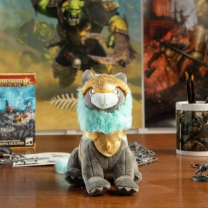 Plush Gryph-Hund Warhammer Age of Sigmar, 16.5 cm, Moale si Knautscht - Img 5