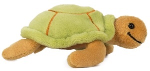 Plush Magnet Turtle Hilde - Schaffer 3555 - 11 cm - Verde-maro - Img 3
