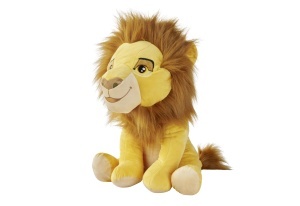 Plush Mufasa Simba 45 cm - Jucarie de plus, 30 ani Regele Leu, moale, pentru copii - Img 2