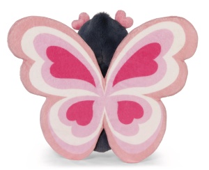 Plush Toy NICI Love Fluture 21cm in Cutie Cadou - roz - Jucarie Moale pentru Copii si Adulti - Img 3