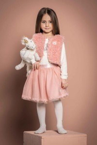 Plush Unicorn Steiff Unica Schlenker 27 cm, Alb, Jucarie din Plus - Img 2