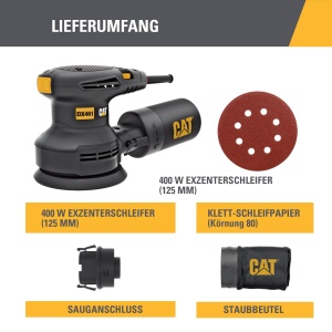 Polizor excentric CAT DX461, 400W, 125 mm, 5000-14000 rpm - Img 8