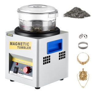 Polizor magnetic pentru bijuterii VEVOR 800g, rotatie bidirectionala 2000 Umin