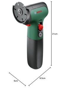 Polizor unghiular compact Bosch EasyCutGrind, 2.0 Ah, 7.2 V, pentru lemn si metal - Img 9