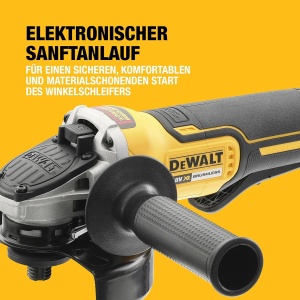 Polizor unghiular DEWALT DCG406NT-XJ, 18V, motor fara perii, 125mm - Img 9