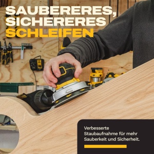 Polizor unghiular DEWALT DCW211KN-XJ, 18V, 125mm, cu geanta si discuri de slefuire - Img 10