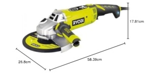 Polizor unghiular Ryobi EAG2000-G, 2000W, disc 230mm, maner ergonomic - Img 9