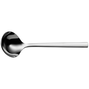 Polonic de supa WMF Nuova 29 cm, lingura de sos, cap mic de polonic, 80 ml, otel inoxidabil Cromargan lustruit, poate fi spalat in masina de spalat vase