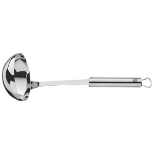 Polonic supa WMF Profi Plus 30 cm, sos/oala, otel inoxidabil Cromargan partial mat, poate fi spalat in masina de spalat vase