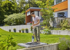 Pomba submersibila Gardena Tauch-Druckpumpe 61005 inox automatic, 6100 lh, cu protectie la functionare in sec - Img 2