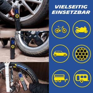 Pompa de aer portabila MICHELIN Mini Kompressor 10 Bar Digitala LED 2500 mAh - Img 8