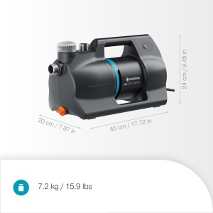 Pompa de apa GARDENA Haus- Gartenautomat 5000 SilentComfort, Bluetooth, 36 economie energie - Img 6