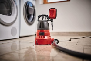 Pompa de apa murdara Einhell GC-DP 7035 LL (700 W, aspiratie superficiala de pana la 1 mm, debit 16.000 L/h, 0,8 bar, adancime de imersie 7 m, reglabila pentru apa murdara si limpede) - Img 4