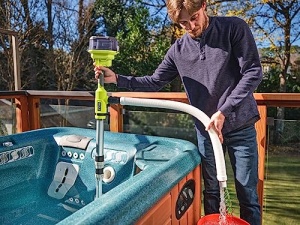 Pompa de ploaie fara fir RYOBI 18 V ONE+ RY18STPA-0 (debit de pana la 3.360 l/h, inaltime de refulare de pana la 7 m, compartiment pentru baterii protejat de apa (clasa de protectie IPX7), fara baterie si incarcator) - Img 4