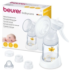 Pompa de san manuala Beurer BY 15, compacta, cu 2 trepte, cu flacon anti-colici - Img 1