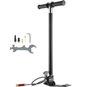 Pompa manuala VEVOR DQT-4JH 4-stadii 4500 PSI Filtru ulei-umiditate