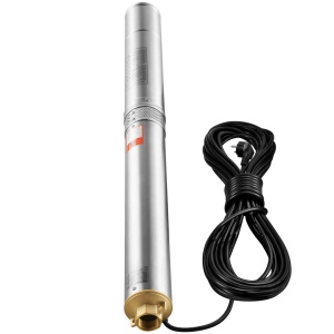 Pompa submersibila pentru fantani adanci VEVOR 4SDM414, 1100W, debit 7.1 mh, cablu 19.4m - Img 9