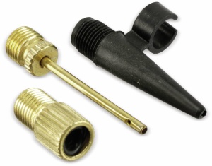 Pompita Mini Dunlop Automotive, 3 Adaptoare, Culoare Argintie - Img 3